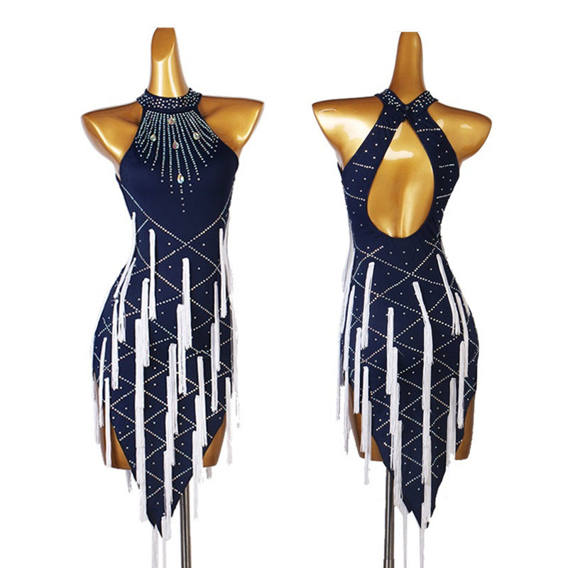 Outdoor Sport Dress - Novo desempenho latino vestido de dança