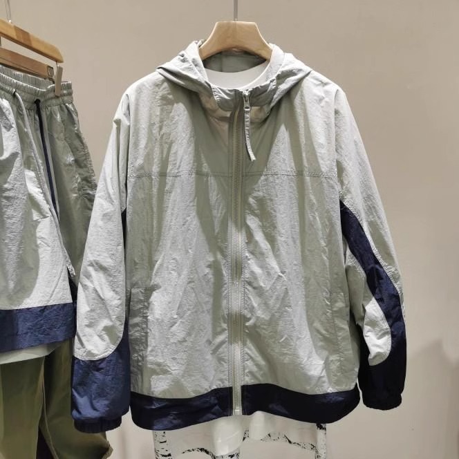 Outdoor Sport Brand Jacket - Jaqueta Masculina de Seda Gelada para