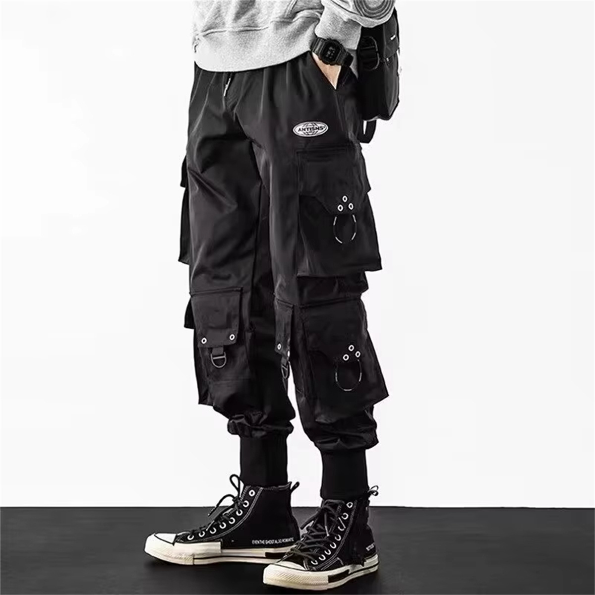 Outdoor Sport Waterproof Pants - Calças Cargo Vintage Largas para Caminhada
