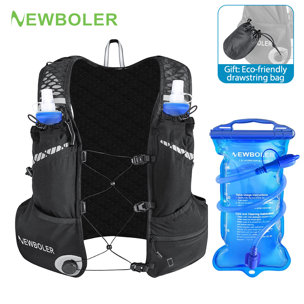 Trail Running Vest - Colete de Hidratação Respirável 8L para