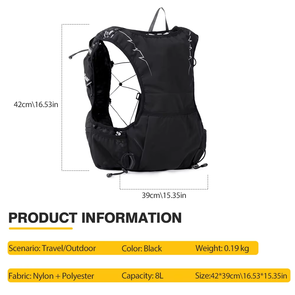 Mochila de Corrida ao Ar Livre - Trail Running Vest avaliação e preço
