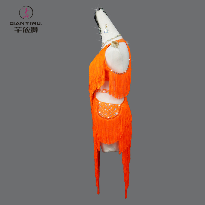 Novo Vestido de Dança Latina c - Outdoor Sport Dress avaliação e preço