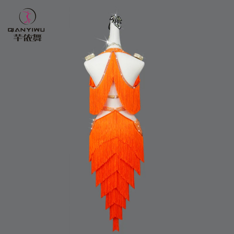 Novo Vestido de Dança Latina c - Outdoor Sport Dress avaliação e preço