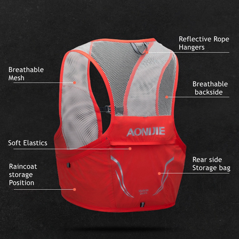 Aonijie c932 leve mochila de c - Trail Running Vest avaliação e preço