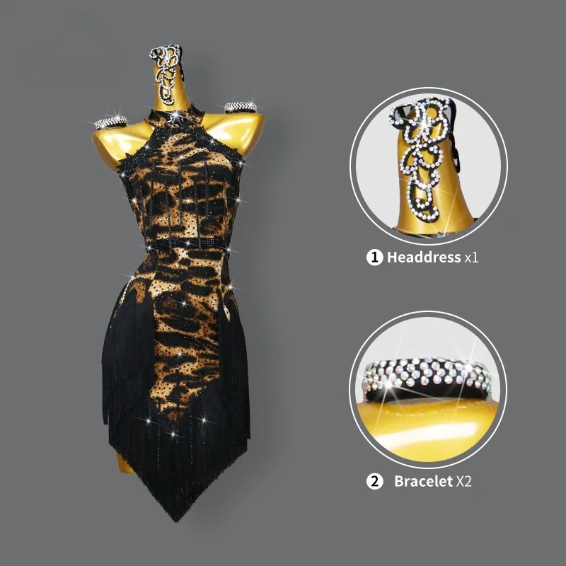 Novo Vestido de Dança Latina 2 - Outdoor Sport Dress avaliação e preço