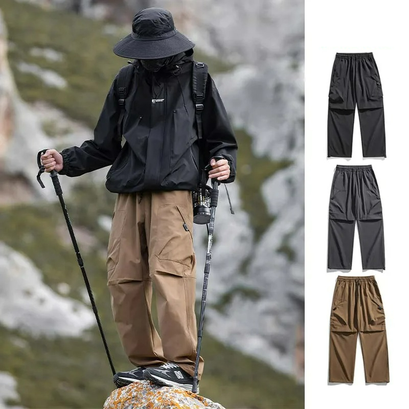 Calças de Escalada Masculinas  - Outdoor Sport Waterproof Pants avaliação e preço