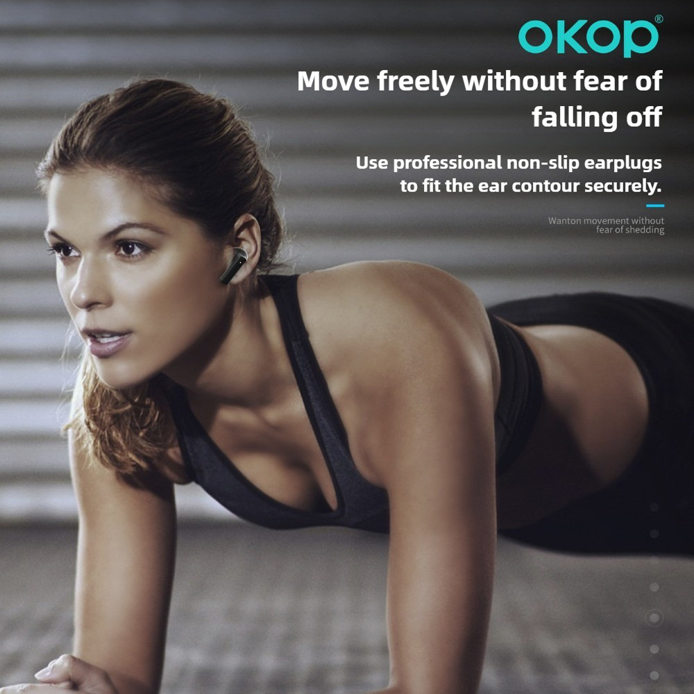 Okop ai fone de ouvido, fone d - Outdoor Sport Activity avaliação e preço