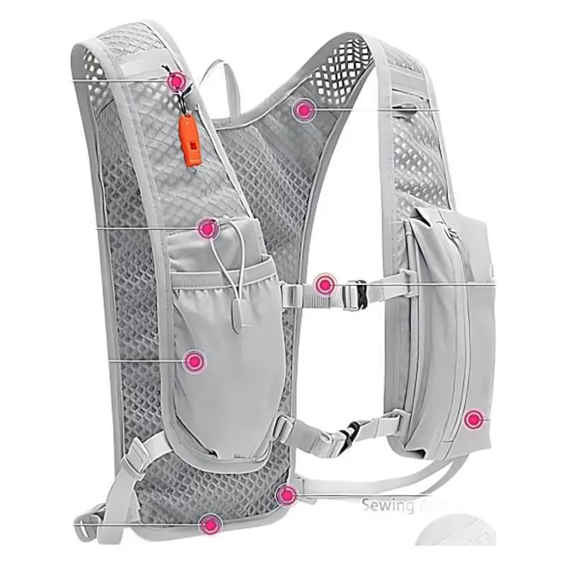 Mochila de Hidratação Leve e d - Trail Running Vest avaliação e preço