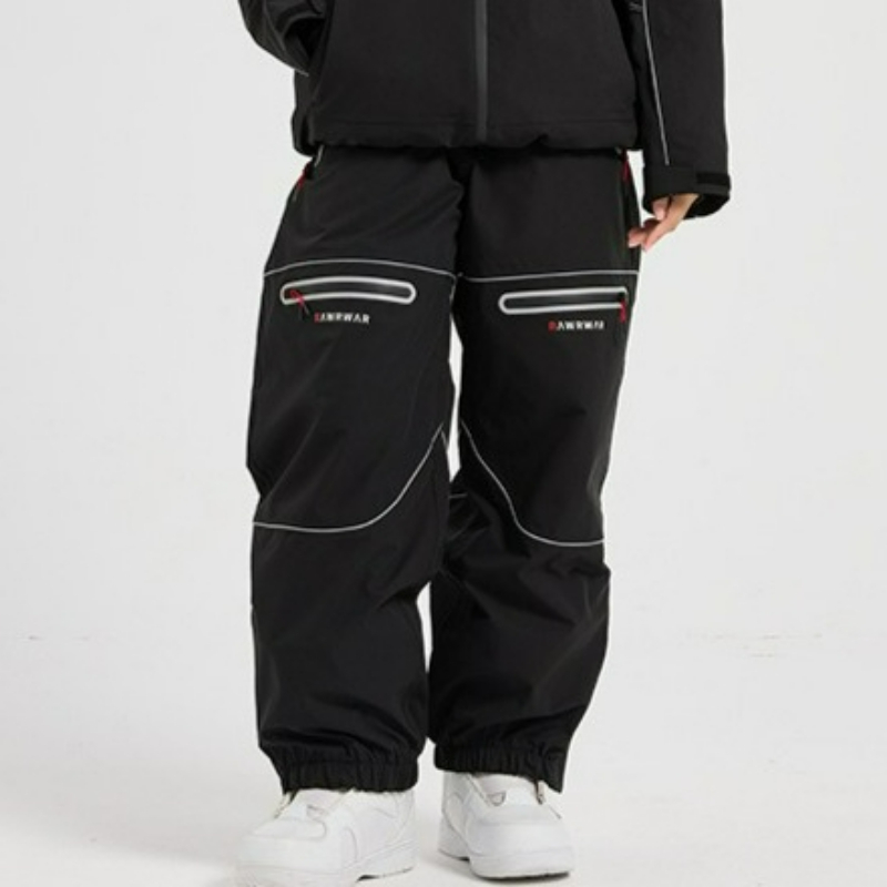 Novas Calças de Esqui Duplas p - Outdoor Sport Waterproof Pants avaliação e preço