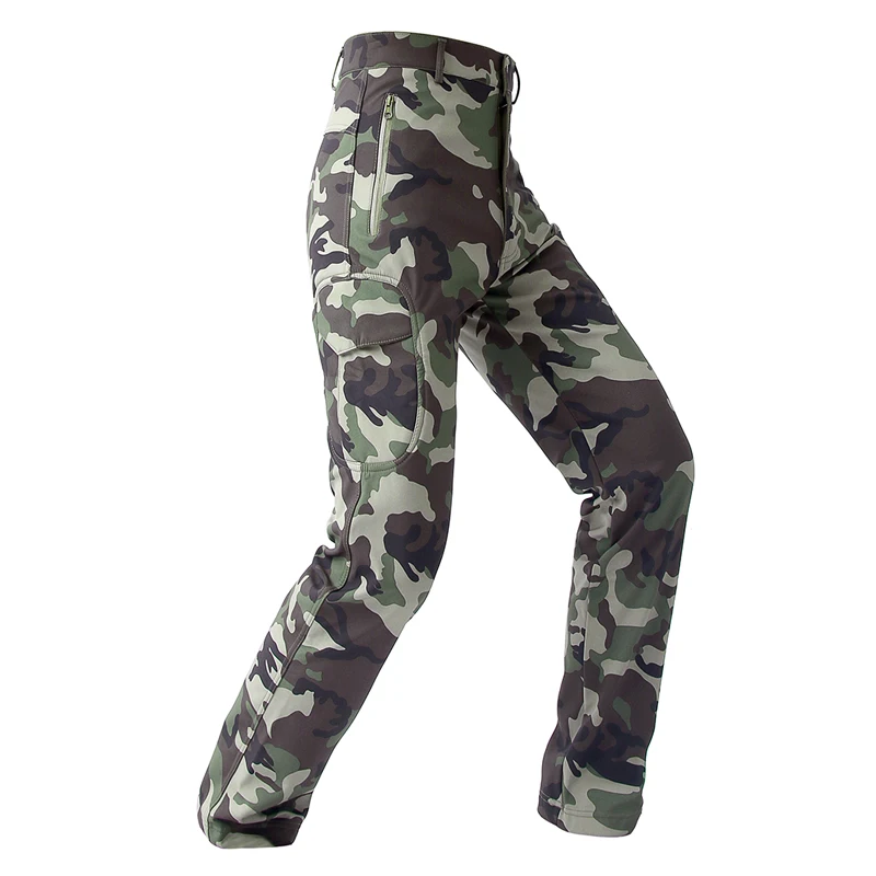 Camo caça pele de tubarão soft - Outdoor Sport Waterproof Pants avaliação e preço