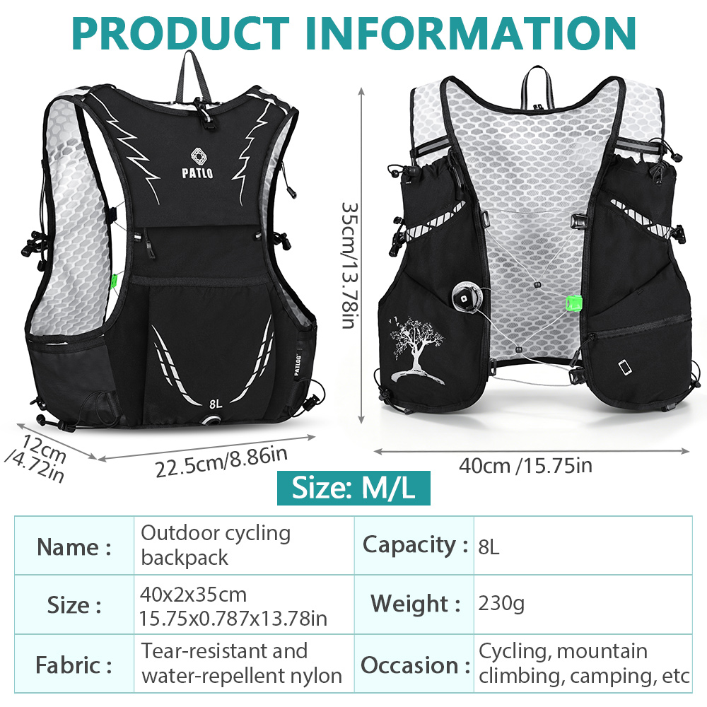 Nova Mochila de Corrida de Tri - Trail Running Vest avaliação e preço