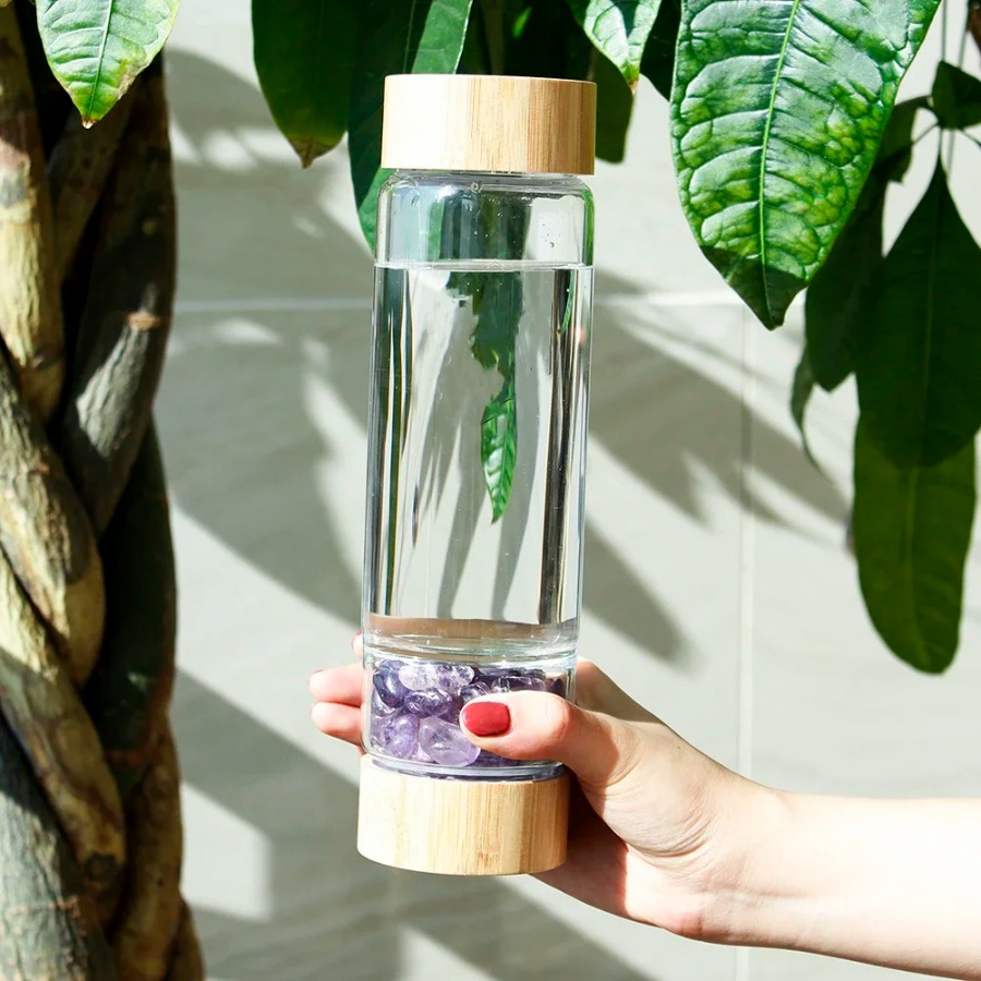 Garrafas de minério natural de - Outdoor Sport Glass Water Bottle avaliação e preço