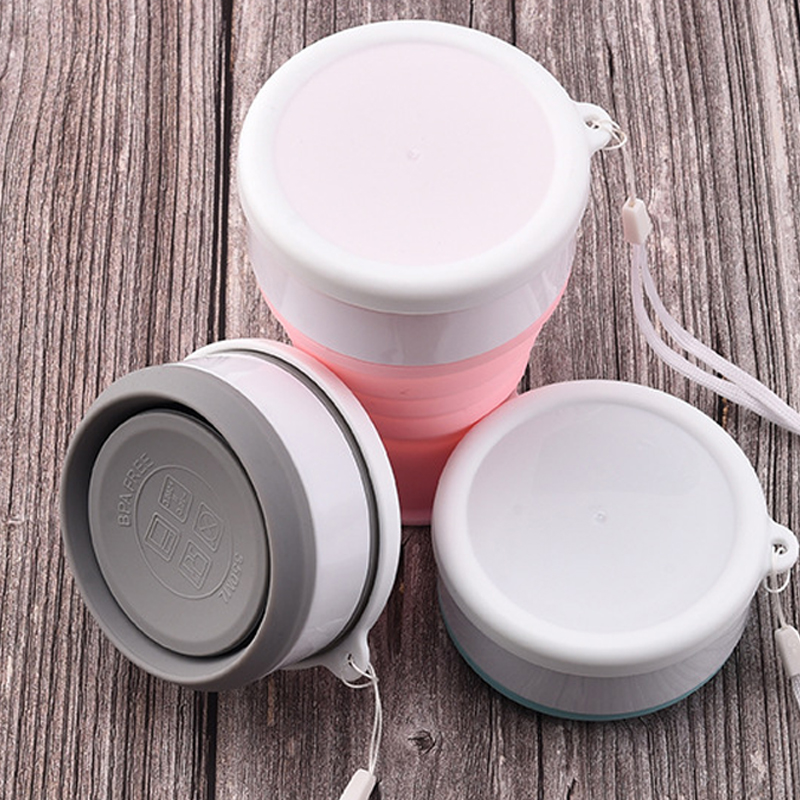 200ml silicone dobrável vidro  - Outdoor Sport Glass Water Bottle avaliação e preço