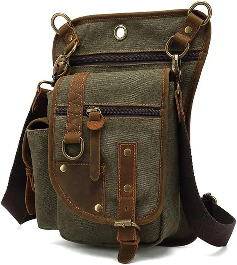 Bolsa de perna de lona para ho - Outdoor Sport Bag avaliação e preço