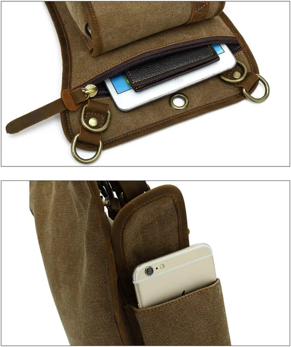 Bolsa de perna de lona para ho - Outdoor Sport Bag avaliação e preço