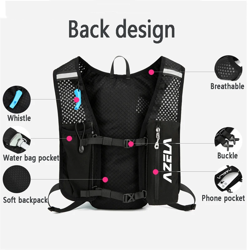 5l correndo hidratação colete  - Trail Running Vest avaliação e preço