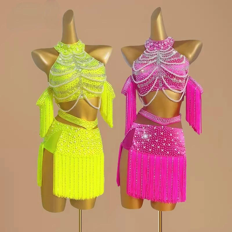 Novo Vestido de Dança Latina 2 - Outdoor Sport Dress avaliação e preço