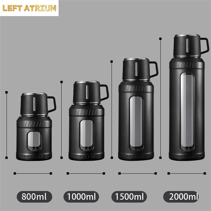Garrafa de Água de Vidro de Gr - Outdoor Sport Glass Water Bottle avaliação e preço